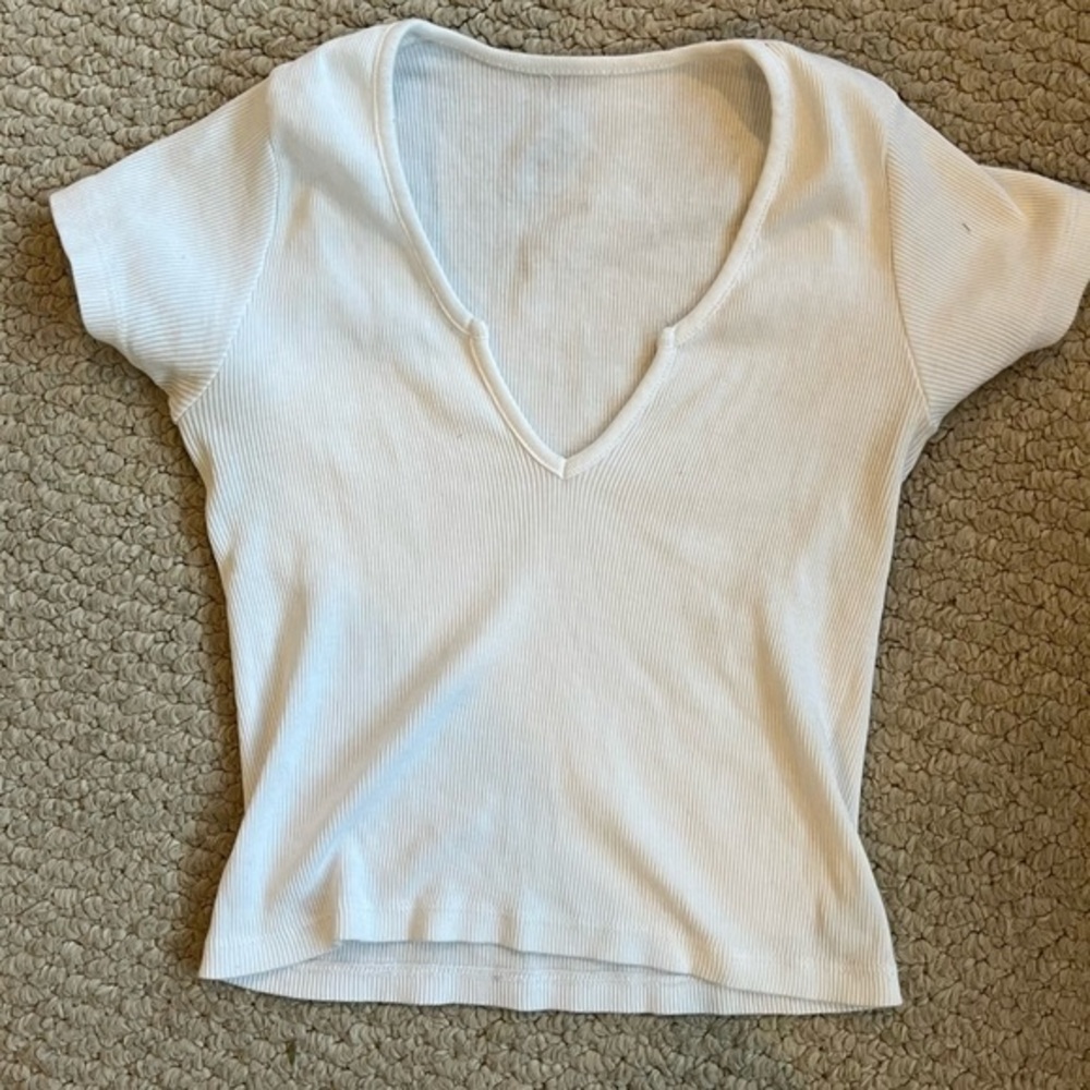 White mini tee